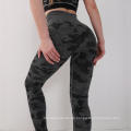 2021 High Tailleed Workout Fitnessstudio Leggings Camo Nahtloses Leggings Design für Frauensportarten